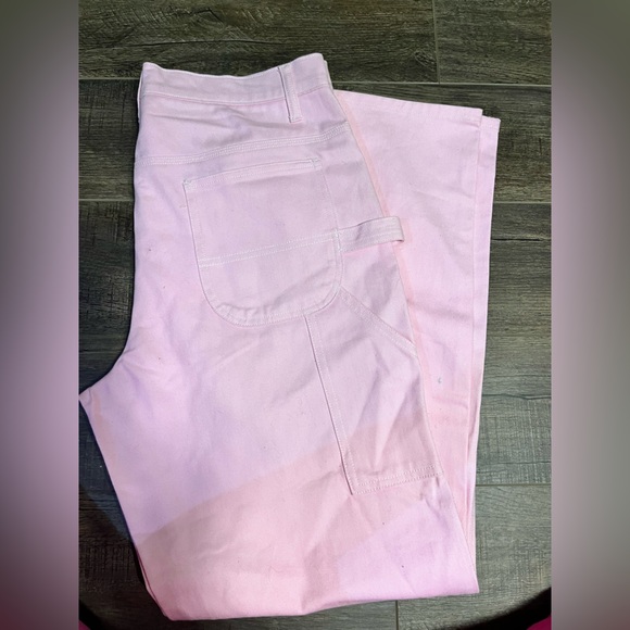 Forever 21 x Dickies Pink Pants NWT 11x30 - Picture 7 of 8